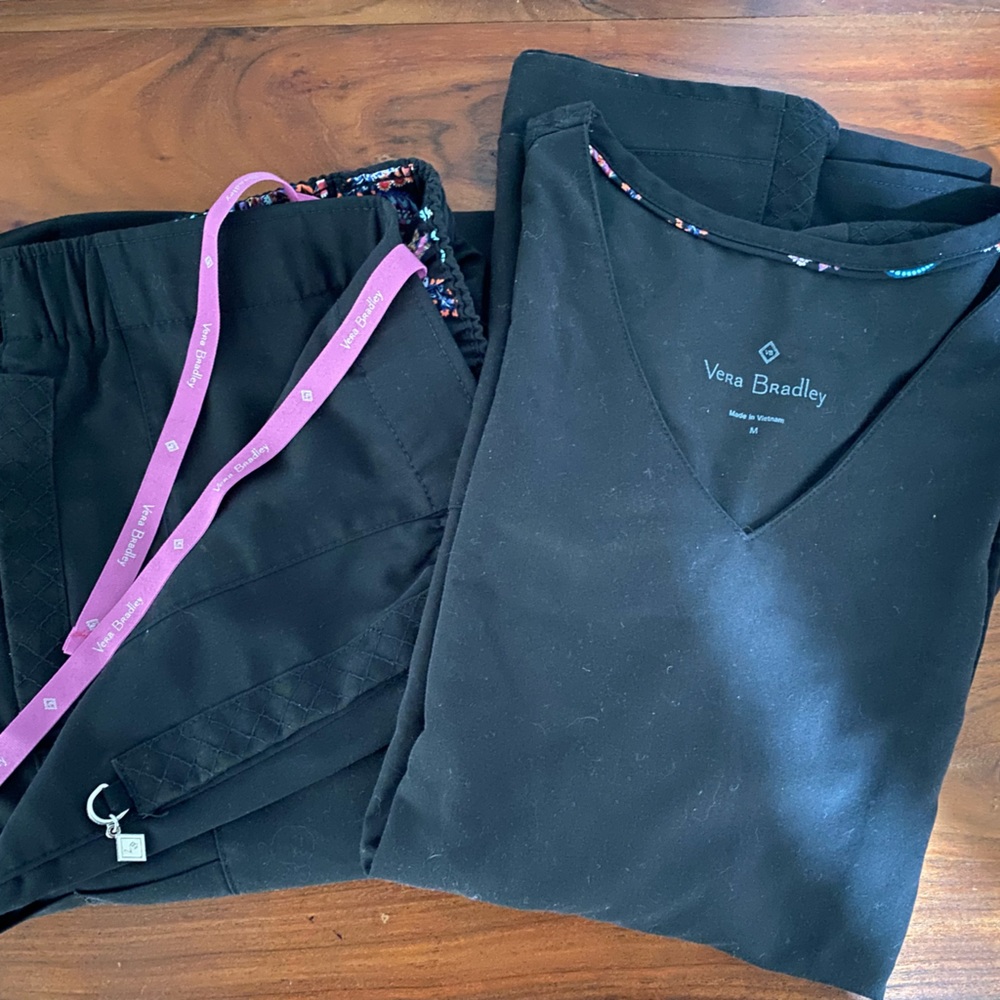 Black Vera Bradley Scrubs